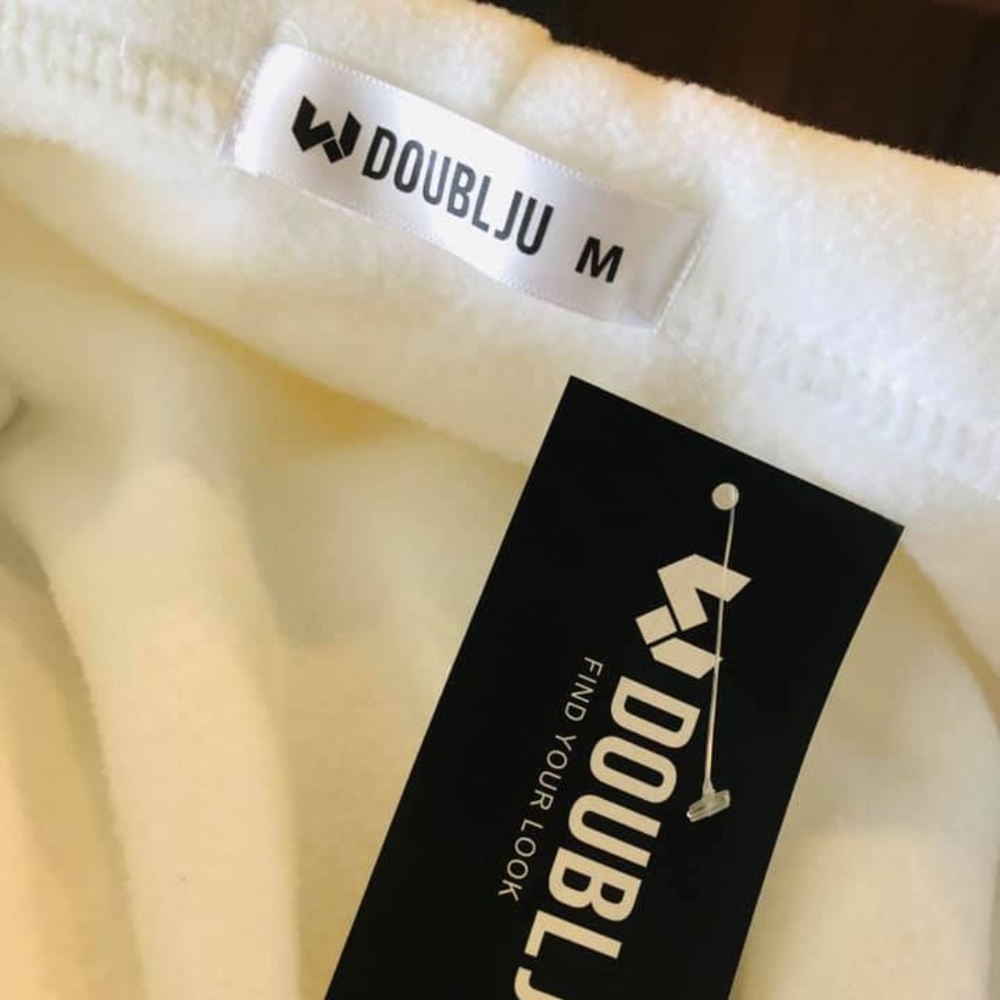 NWT DoubleJu fleece hooded moto jacket - Picture 2 of 4